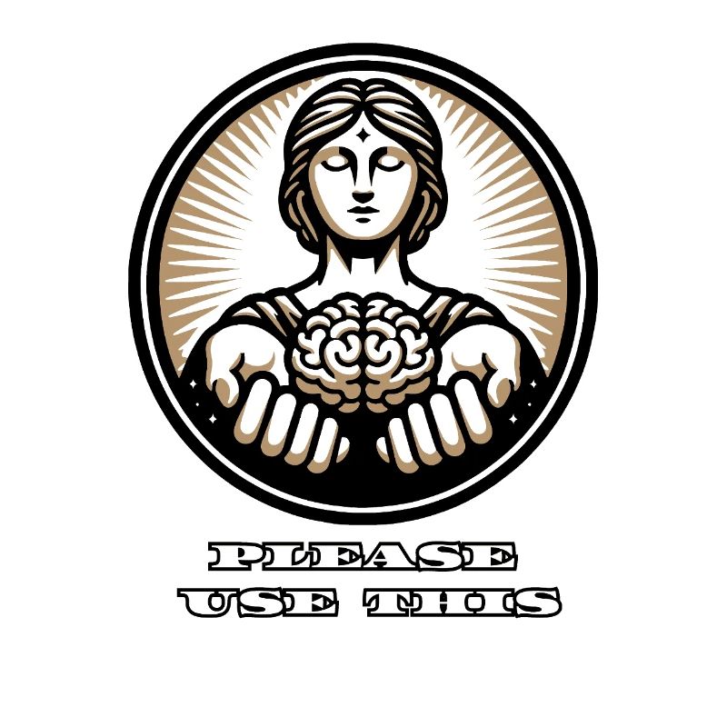 Please Use This – Stoic Goddess Brain Art