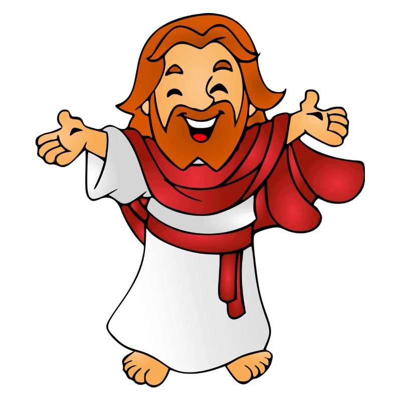 Jesus als Comicfigur Geschenk Geschenkidee