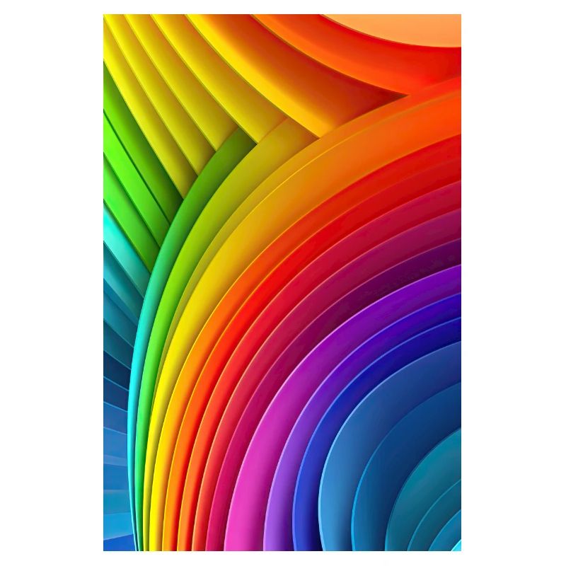 Rainbow Reverie: Impression colorée LGTBQ + Pattern Art