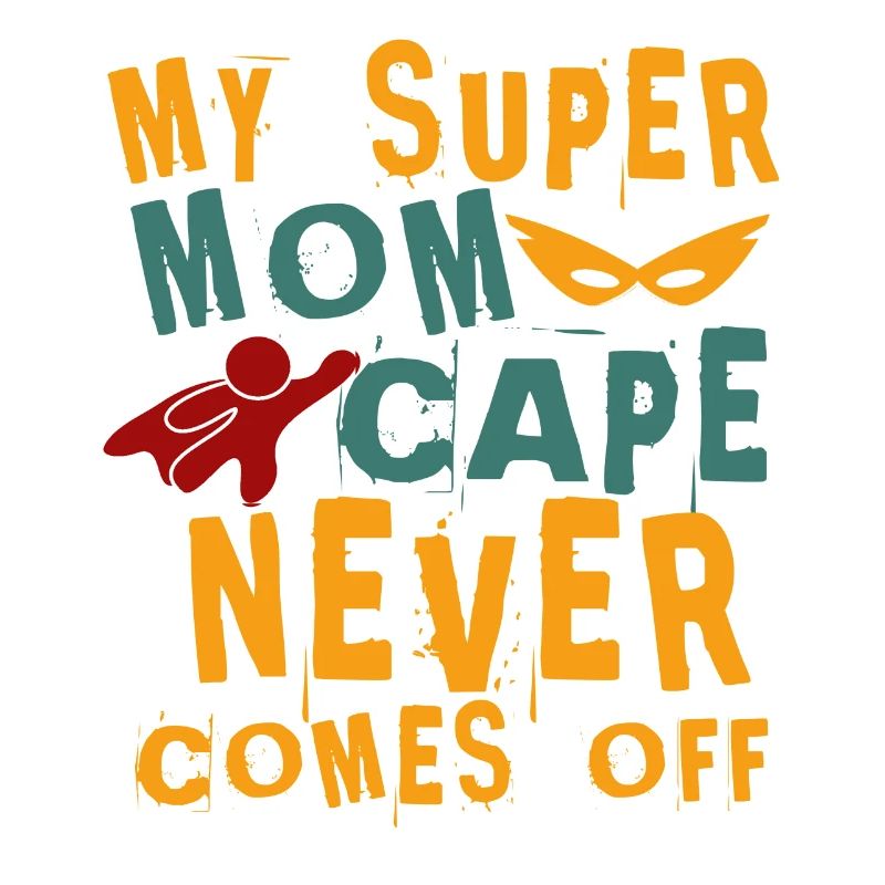 Mutter Supermom Superheldin Muttertag Geschenk