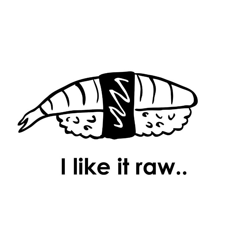 LIKE IT RAW | BLACK & WHITE