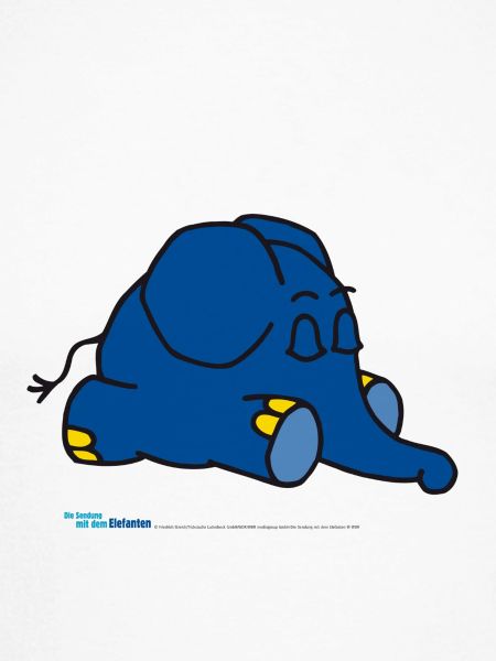 Der Elefant - schlafend