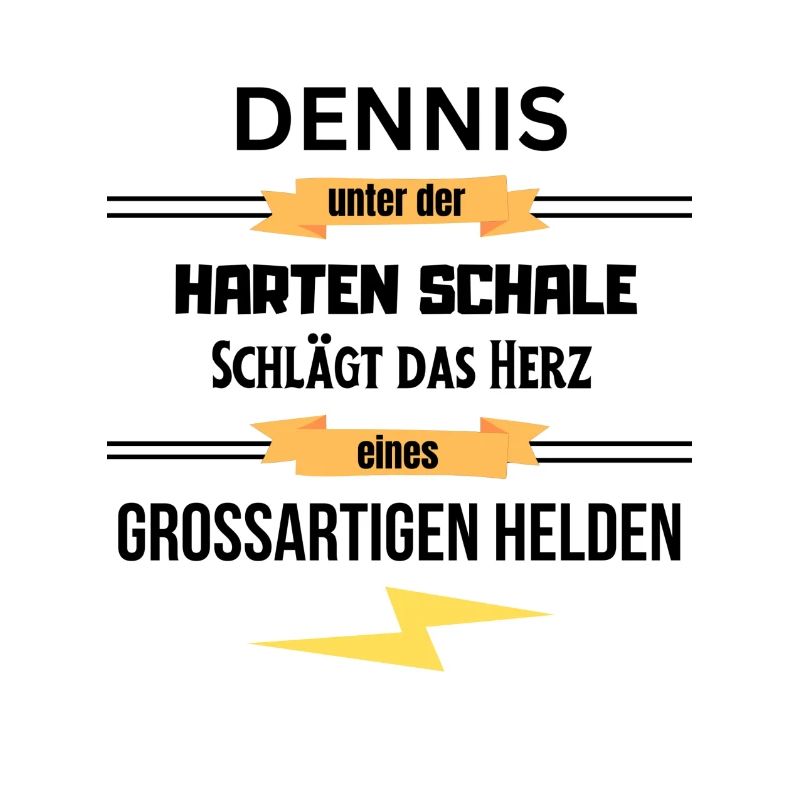 Dennis unter harte Schale eines Großartigen Helden