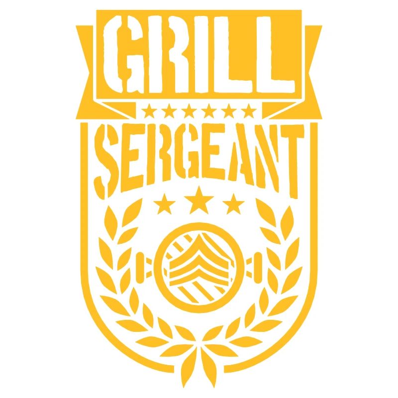 Grill Sergeant Grillparty Lorbeerkranz
