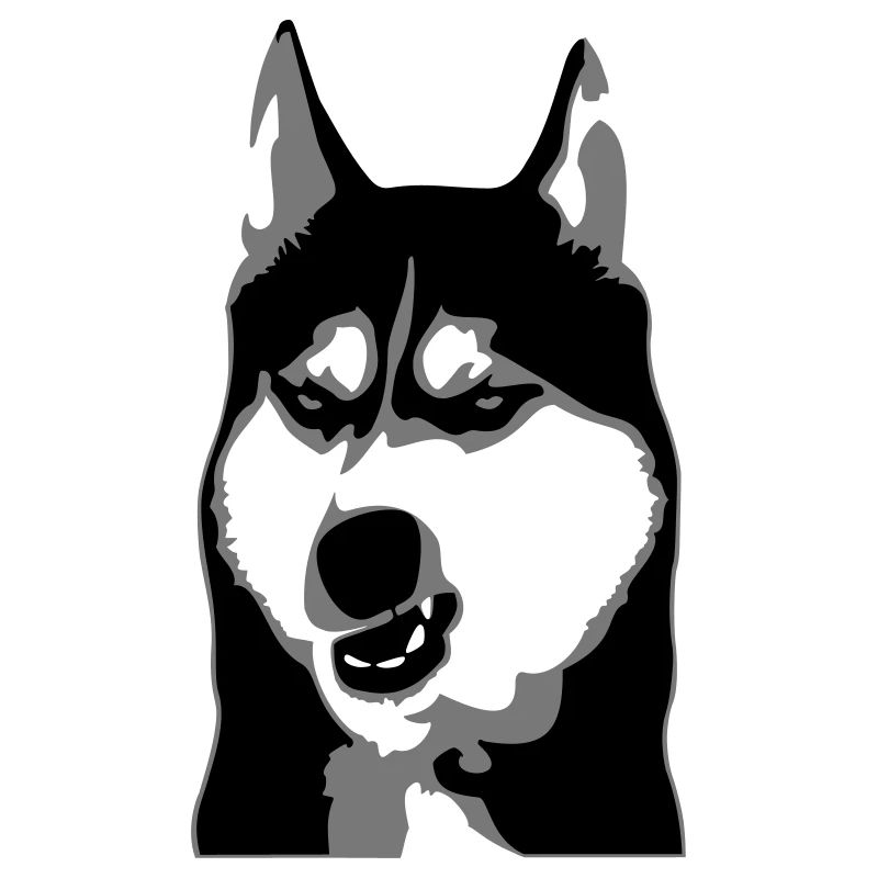 Grumpy Dog - Husky