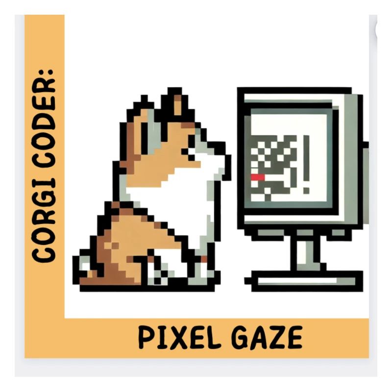 Corgi Coder: Pixel Gaze