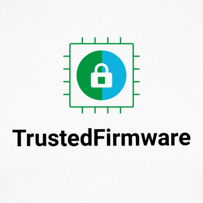 TrustedFirmware Logo verticle no org