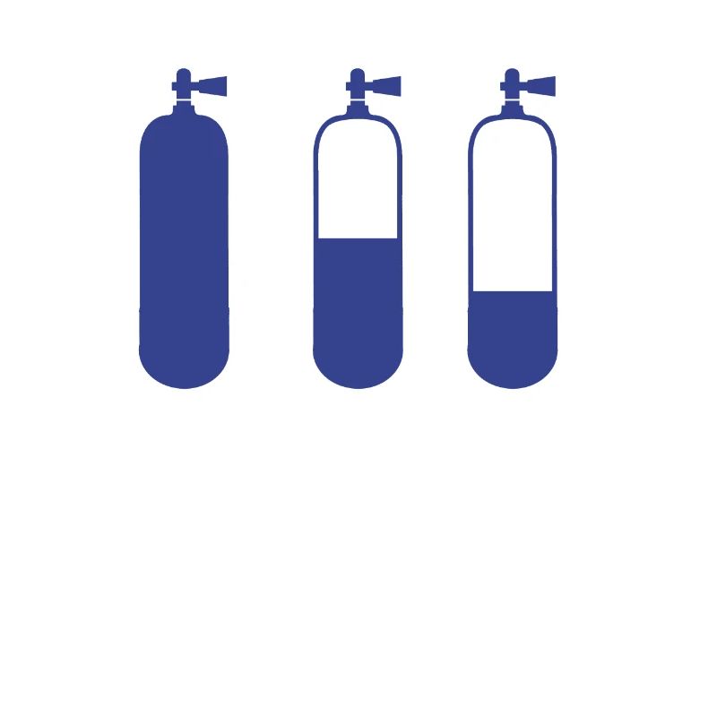 bouteilles de plongée