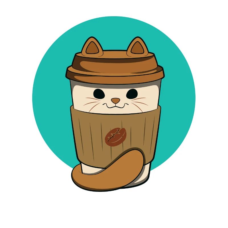 Chat de café