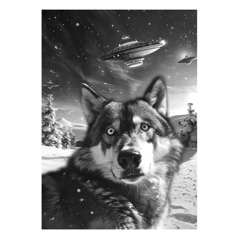 Ufo Selfie Wolf
