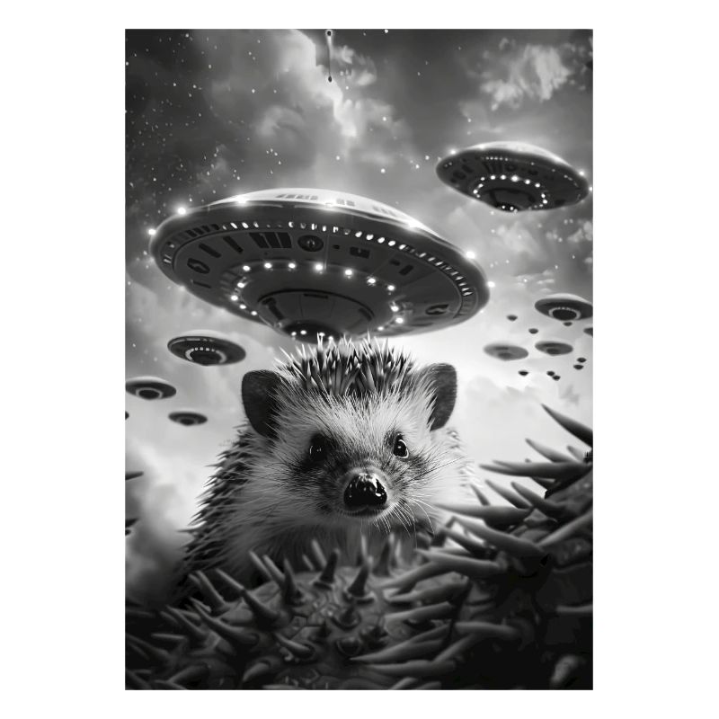 Ufo Selfie Igel
