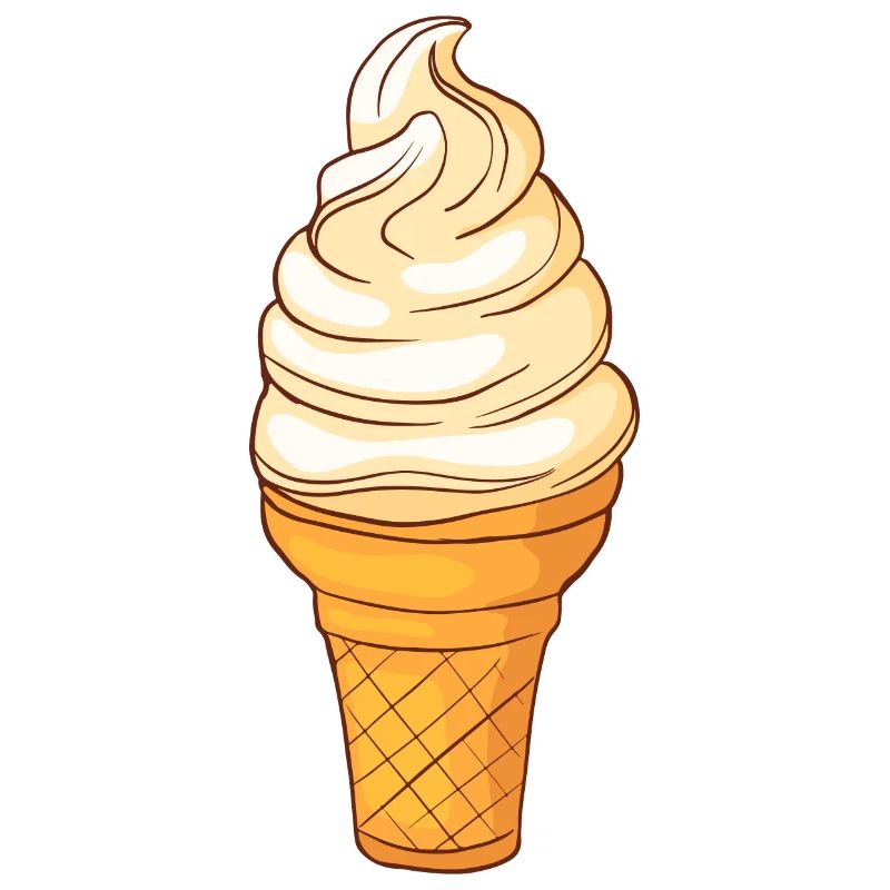 Softeis Eis Speiseeis Eiskrem Eiscreme Kugeleis