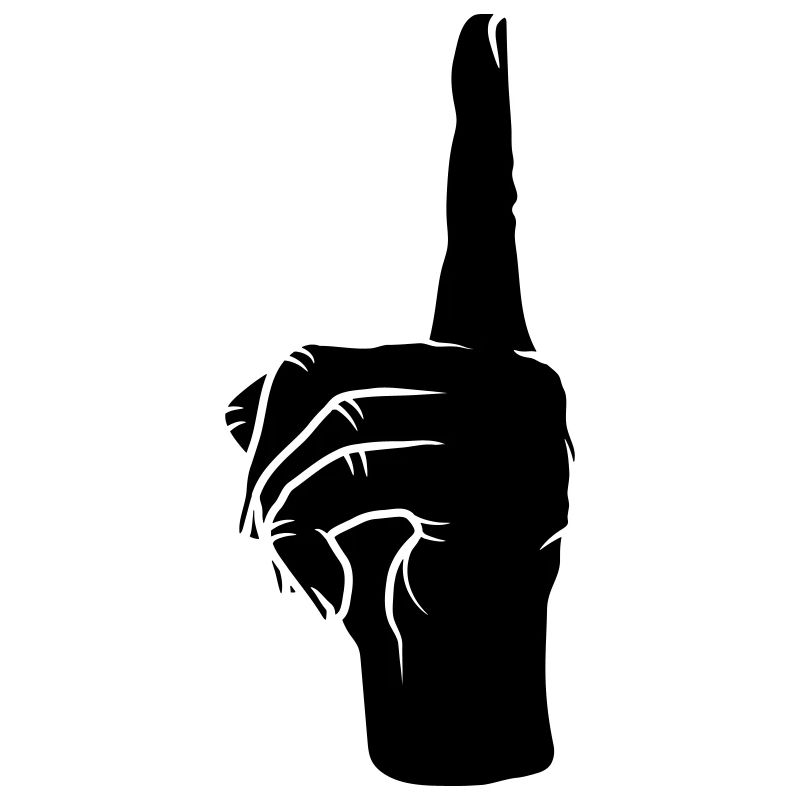 Up Finger pointing