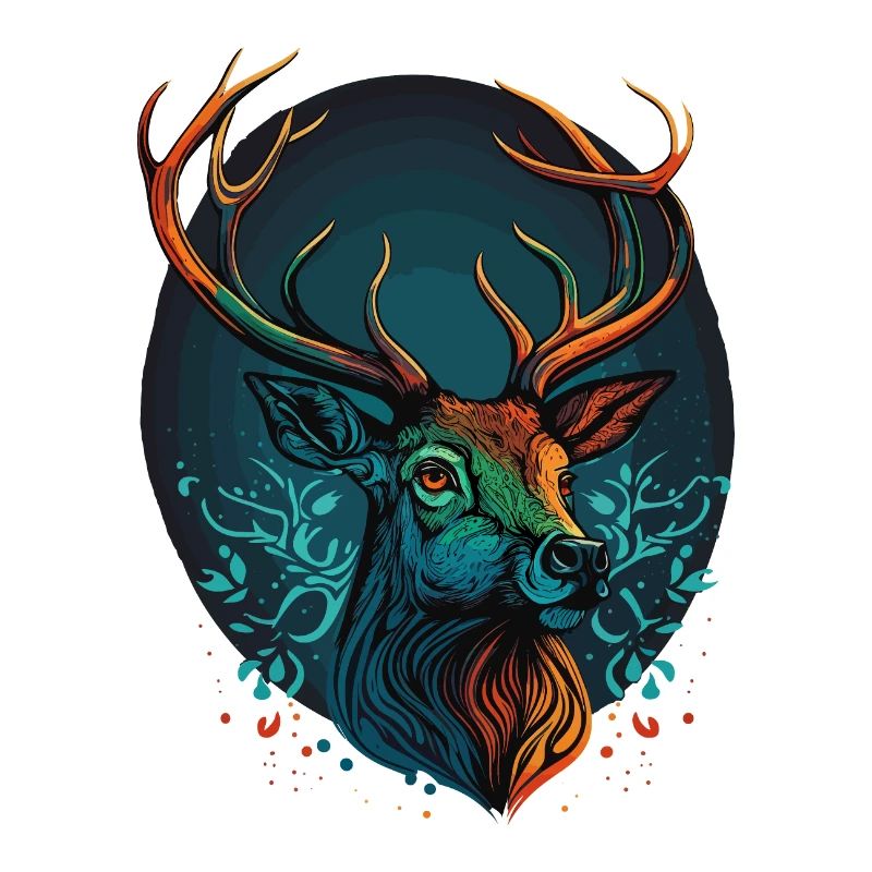 Conception de la tête de cerf