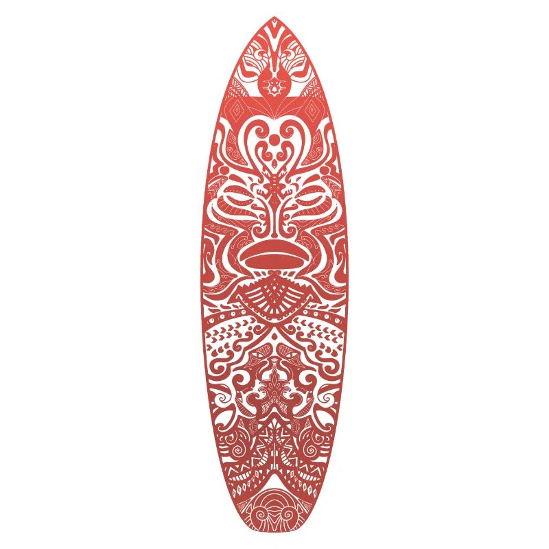 Maori Surf (red version)