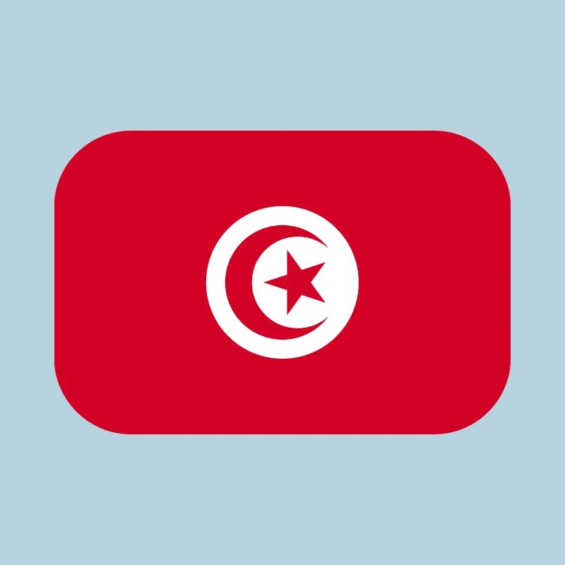 Drapeau de la Tunisie