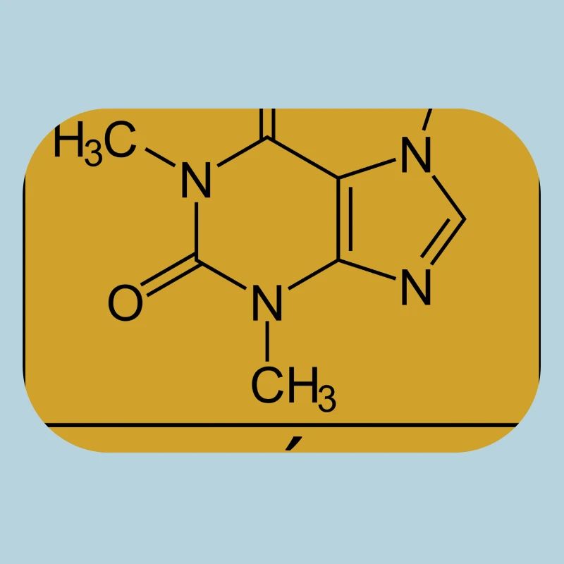 molécule de caféine