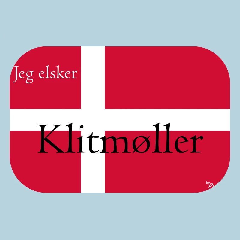 Drapeau danois de Klitmøller