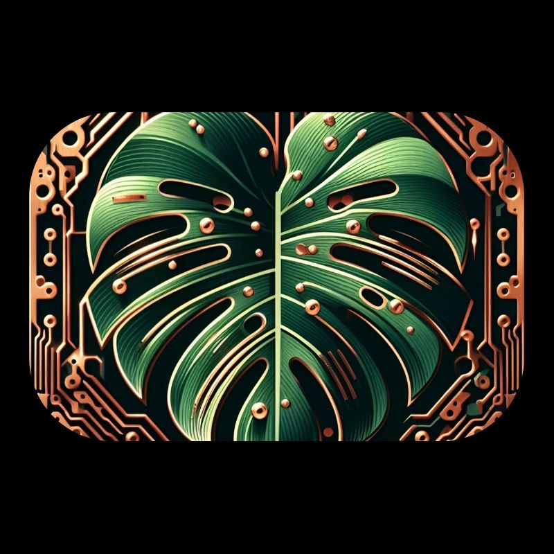 Conception de circuits imprimés Cybernetic Monstera