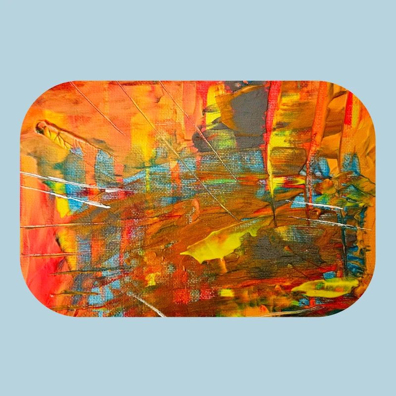 Image abstraite couleur feu