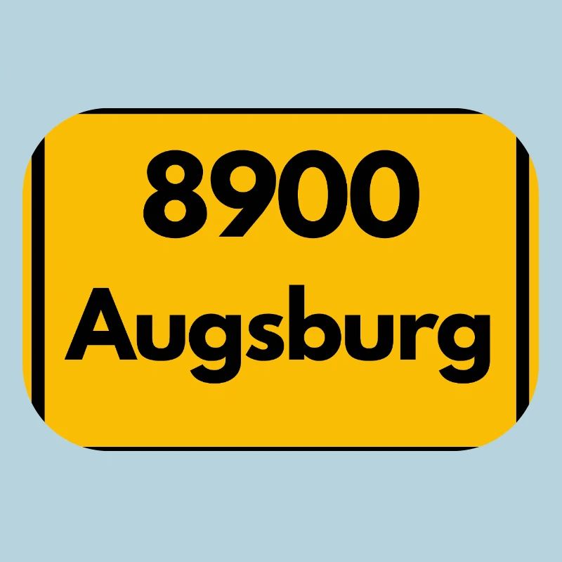 OLD POSTCODE POSTCODE RETRO 8900 AUGSBURG