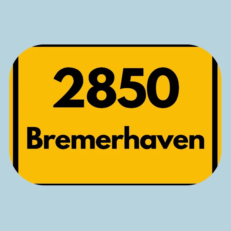OLD POSTCODE POSTCODE RETRO 2850 BREMERHAVEN HAFEN