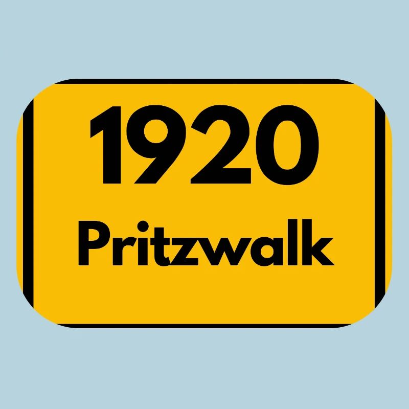 OLD POSTCODE POSTCODE RETRO 1920 PRITZWALK HEIMAT