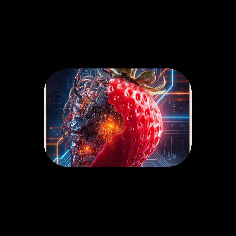 Synth-Beere: Kybernetische Erdbeere