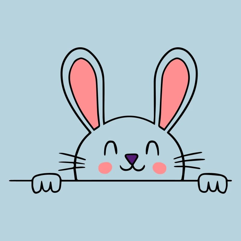 Bunny Rabbit Happy