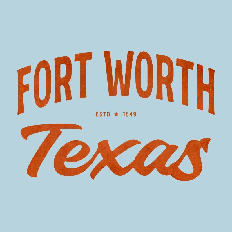 Fort Worth Texas Script