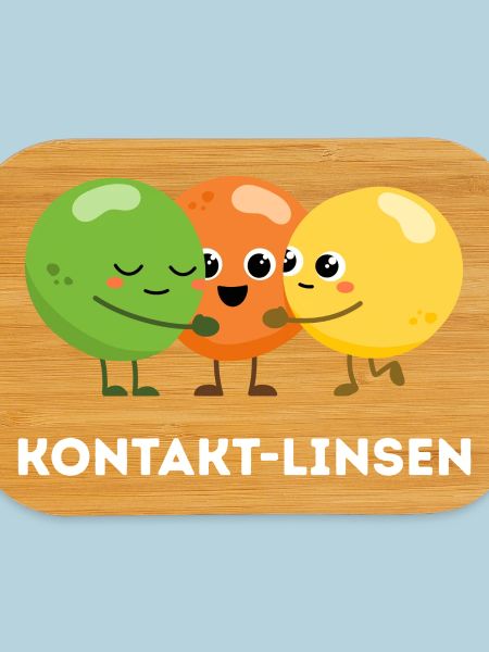 Kontakt-Linsen – Süßer Sprachwitz