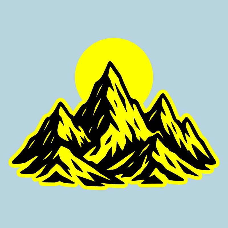 Mountains Sun