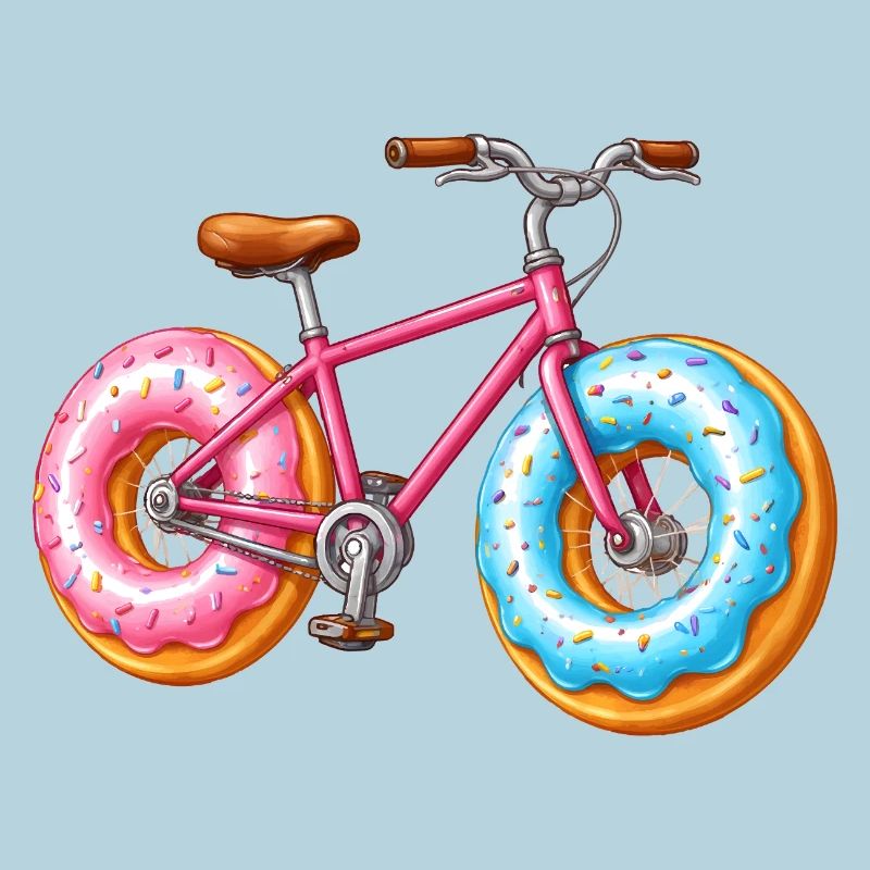 Vélo Donut – Conception de Vélo Mignon