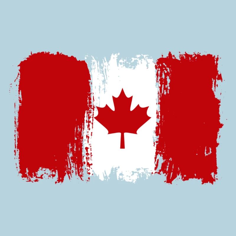 Maple Leaf Ink Splash