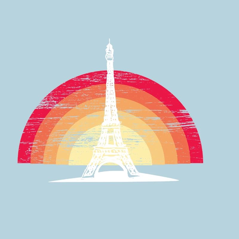 Sunset in Paris - with Eiffel Tower