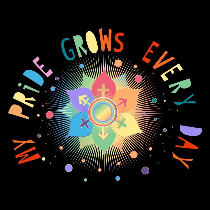 Flower with Scripture Symbol for Pride & Belonging