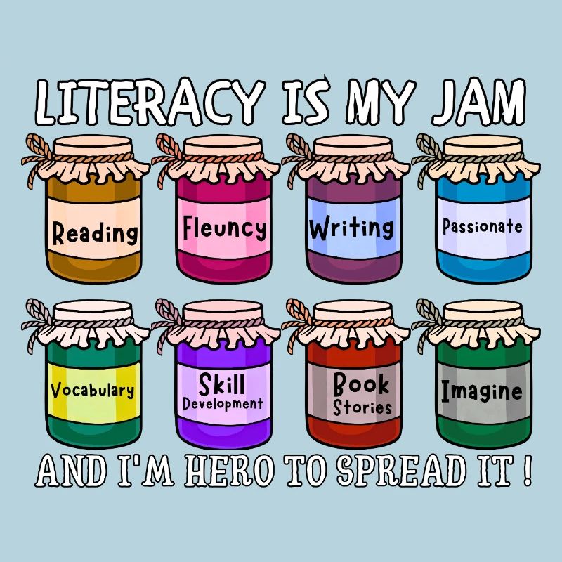 Teacher and creative ideal for book lovers