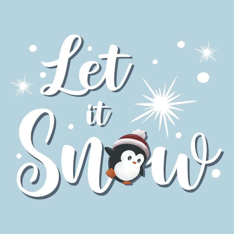 Let It Snow Penguin