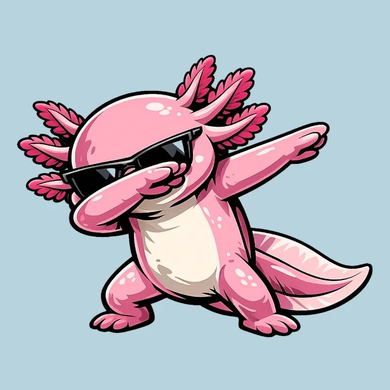 Dabbing Axolotl