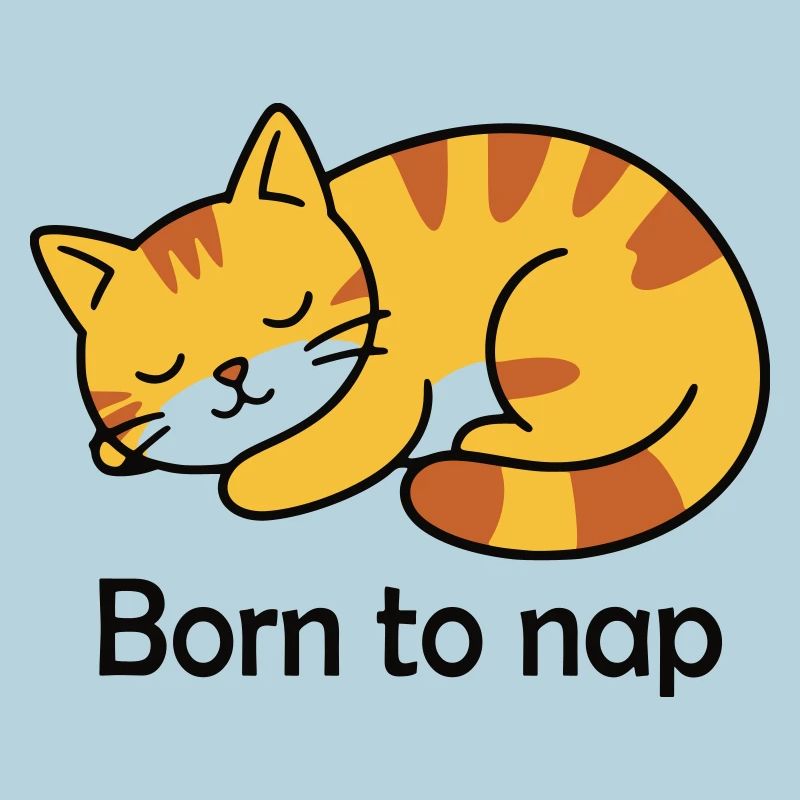 Conception du sommeil du chat né pour la sieste