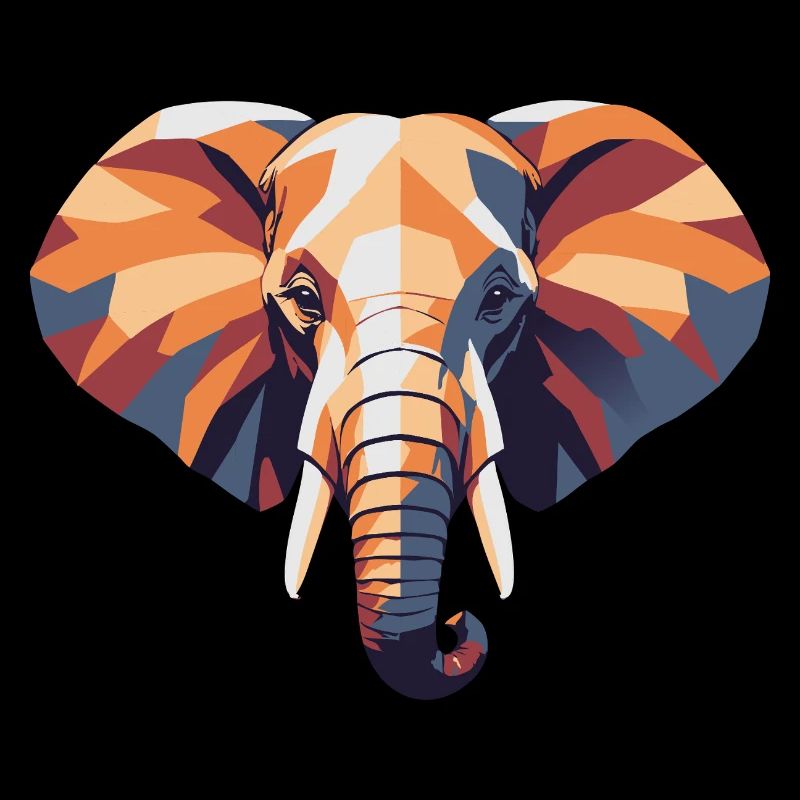 Elefant_farbe_poly