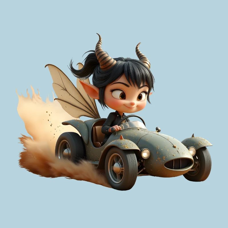 Gobelin d’aventure dans un wagon de sable