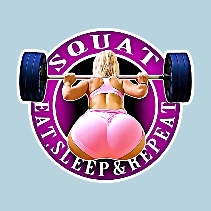 Squat, Eat, Sleep & Repeat.