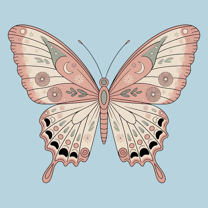 Papillon bohème