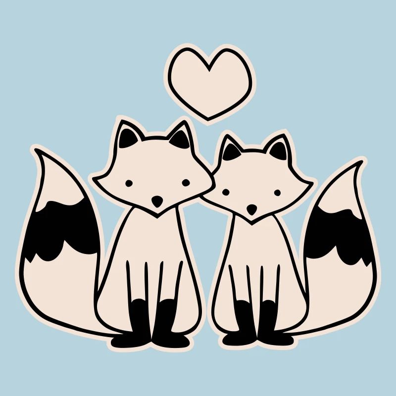 Renards amoureux