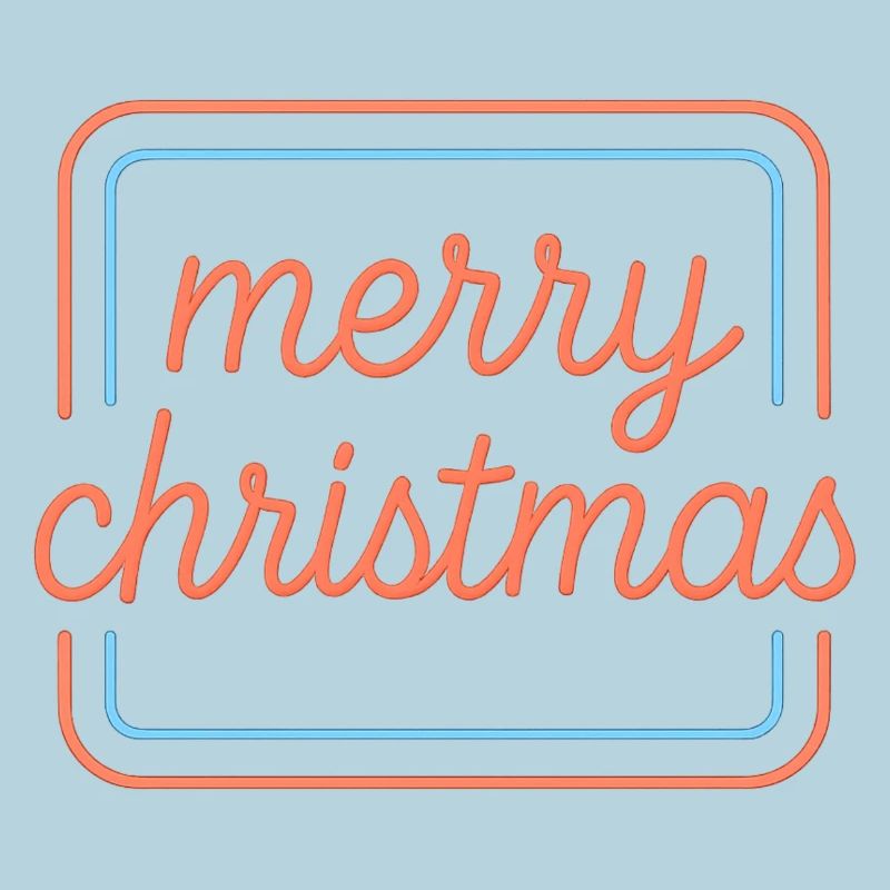Lettrage Joyeux Noël Néon