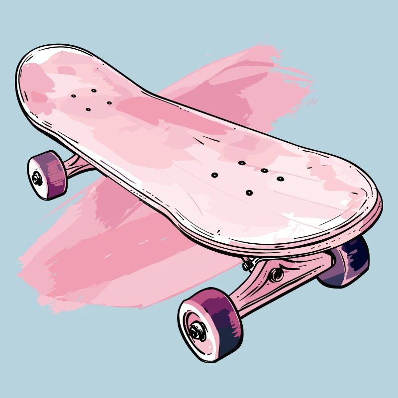 Graphiques de skateboard