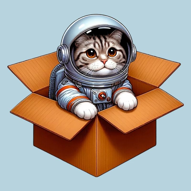 Chat astronaute