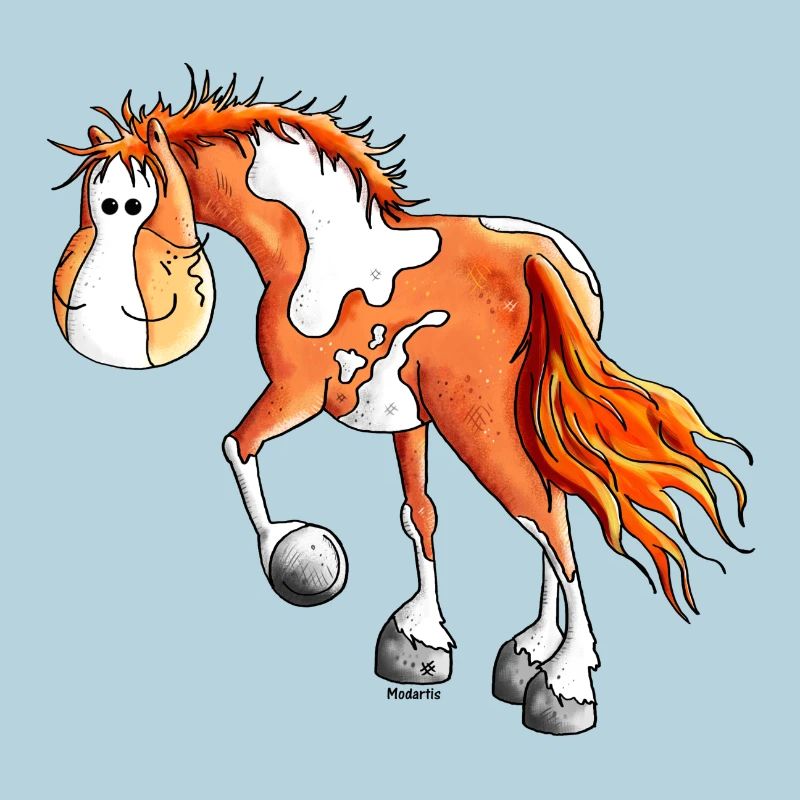 Knuffiger Pinto - Westernpferd