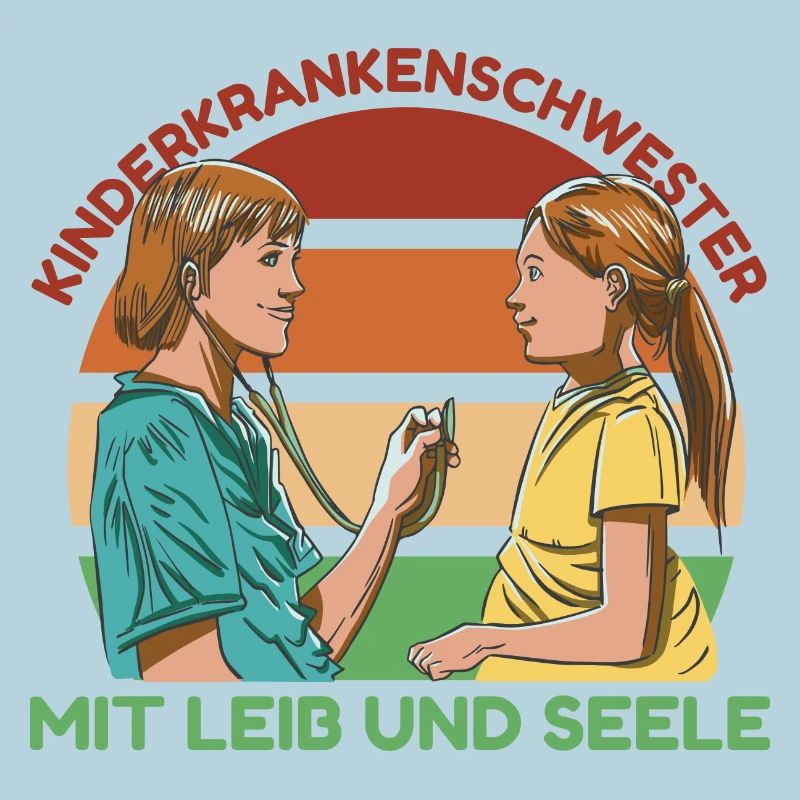 Kinderkrankenschwester mit Leib und Seele